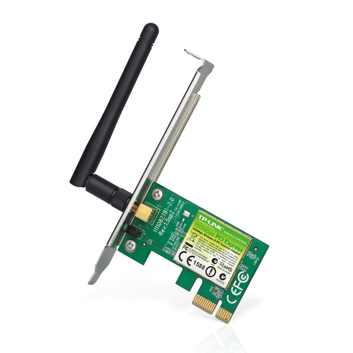 TAR026-0 Tarjeta red Inalambrica WiFi TP-Link TL-WN781ND 150Mps - PCI-exp