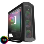 CASE GAMEMAX ASGARD ECO G516 FRGB - MID TOWER - ATX - 4 FAN 120MM INCLUDED - BLACK - Imagen 2