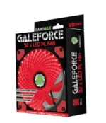 VENTILADOR GAMEMAX GALEFORCE GMX-GF12R - 120MM - LED RED
